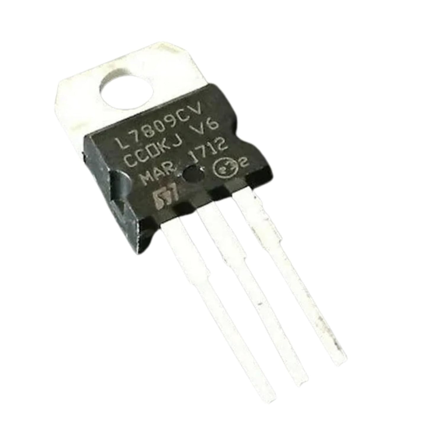 LM7809 9V Voltage Regulator IC, 1A Output Current, TO-220 Package - Pack of 10