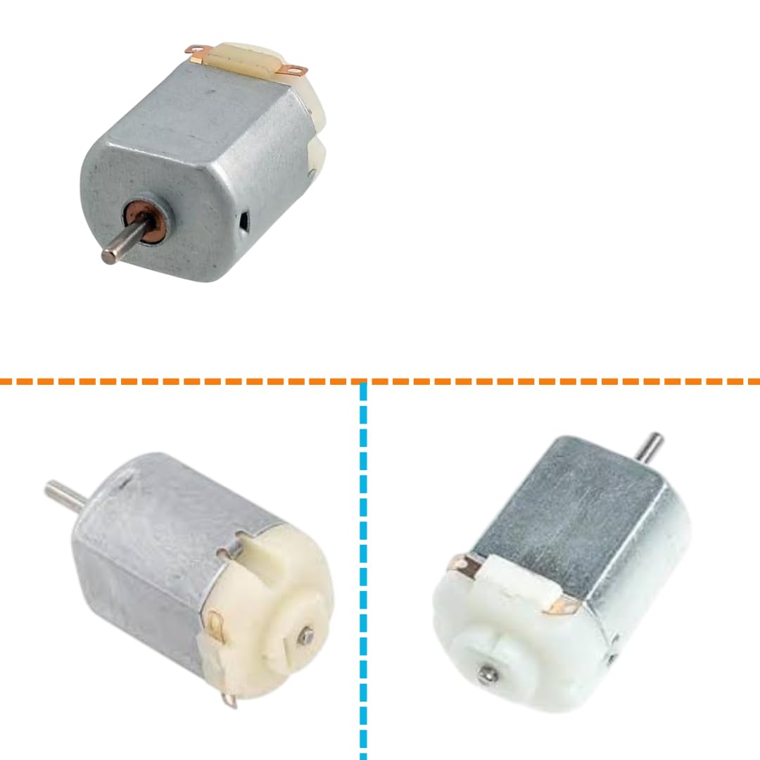 DC Motor Kit with 9V Batteries, Mini Water Pumps 4 Sets Each project kit