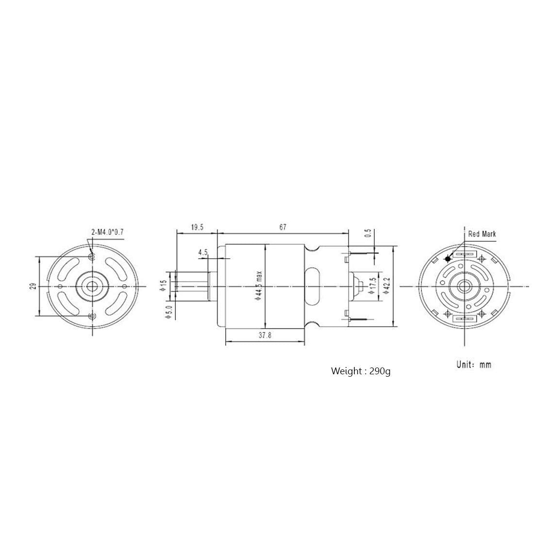 RS-775 DC Motor 12V, DIY Project