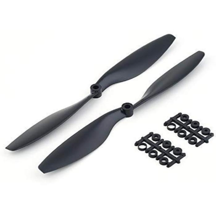 Pro-Range Propellers7038(7X3.8) ABS Black Props 1CW+1CCW-1pair