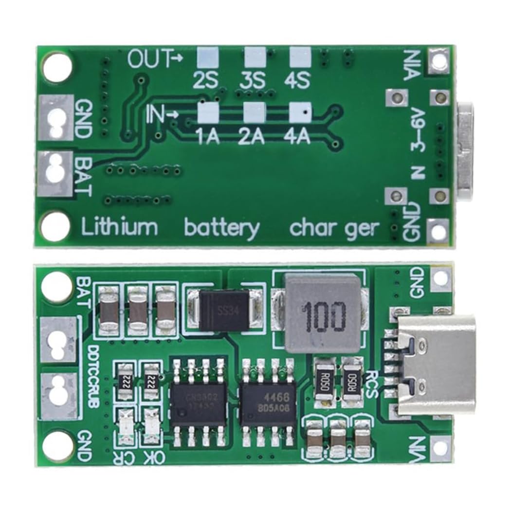 4s 2a Polymer Lithium Ion Charger Type-C