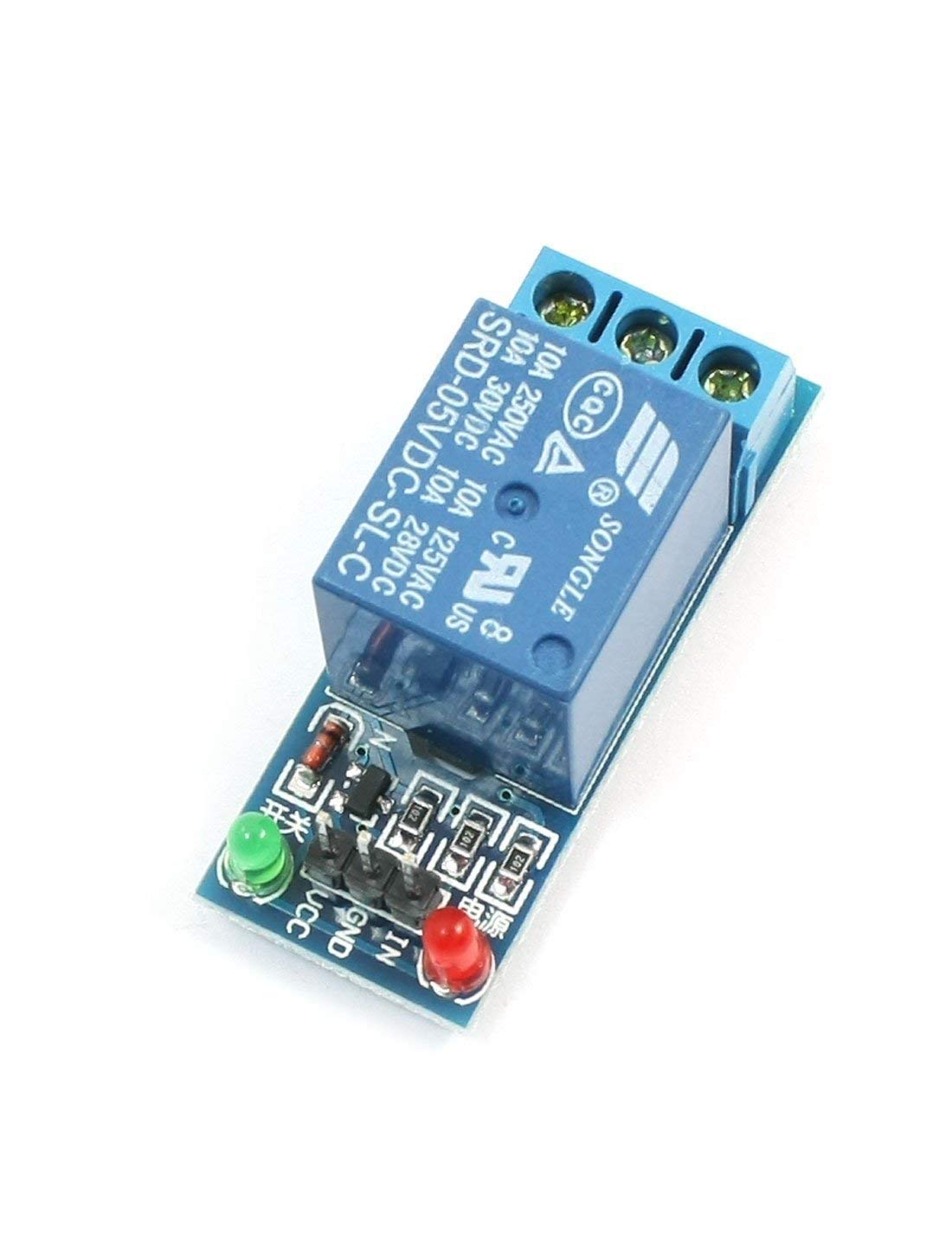 5v 1 Channel Low Level Trigger Relay Module for Arduno