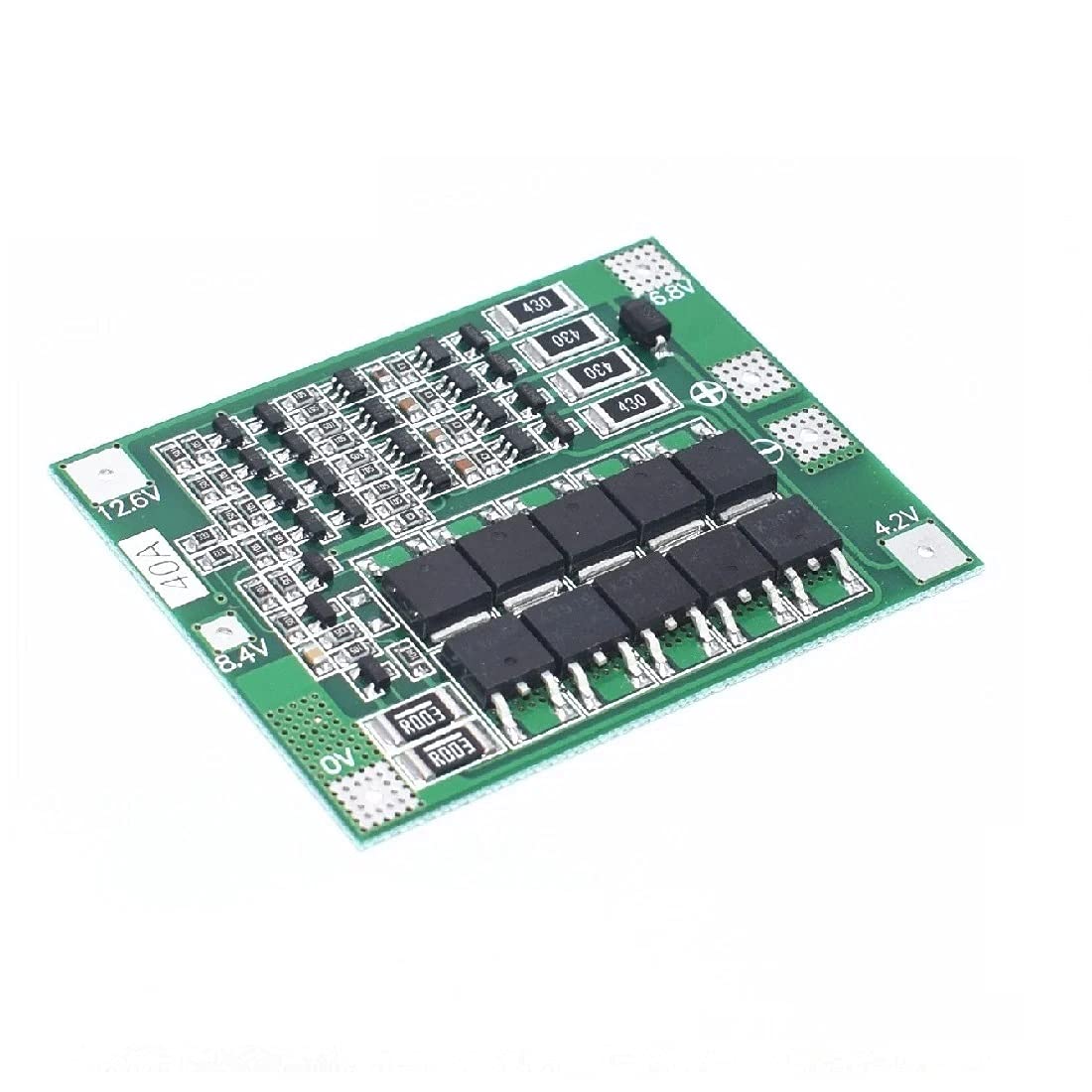 4 Series 40A 18650 Lithium Battery Protection Board 14.8V 16.8V with Balance for Drill Motor Lipo Cell Module