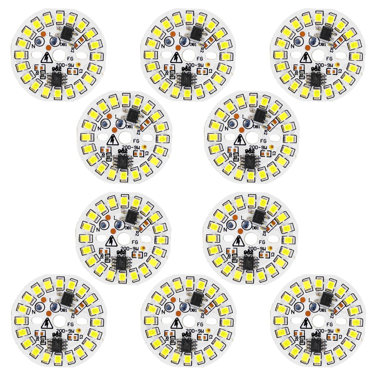 9w DOB Led Light High Brightness Direct On Board PACK OF 1