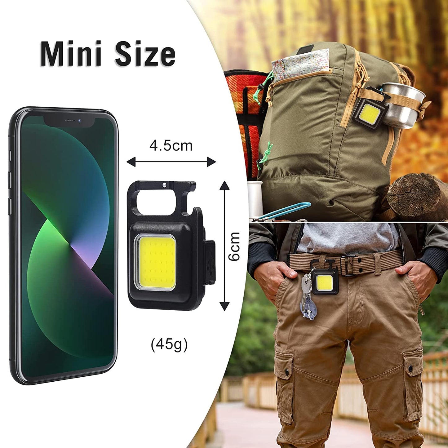 Led Keychain Light Flashlight