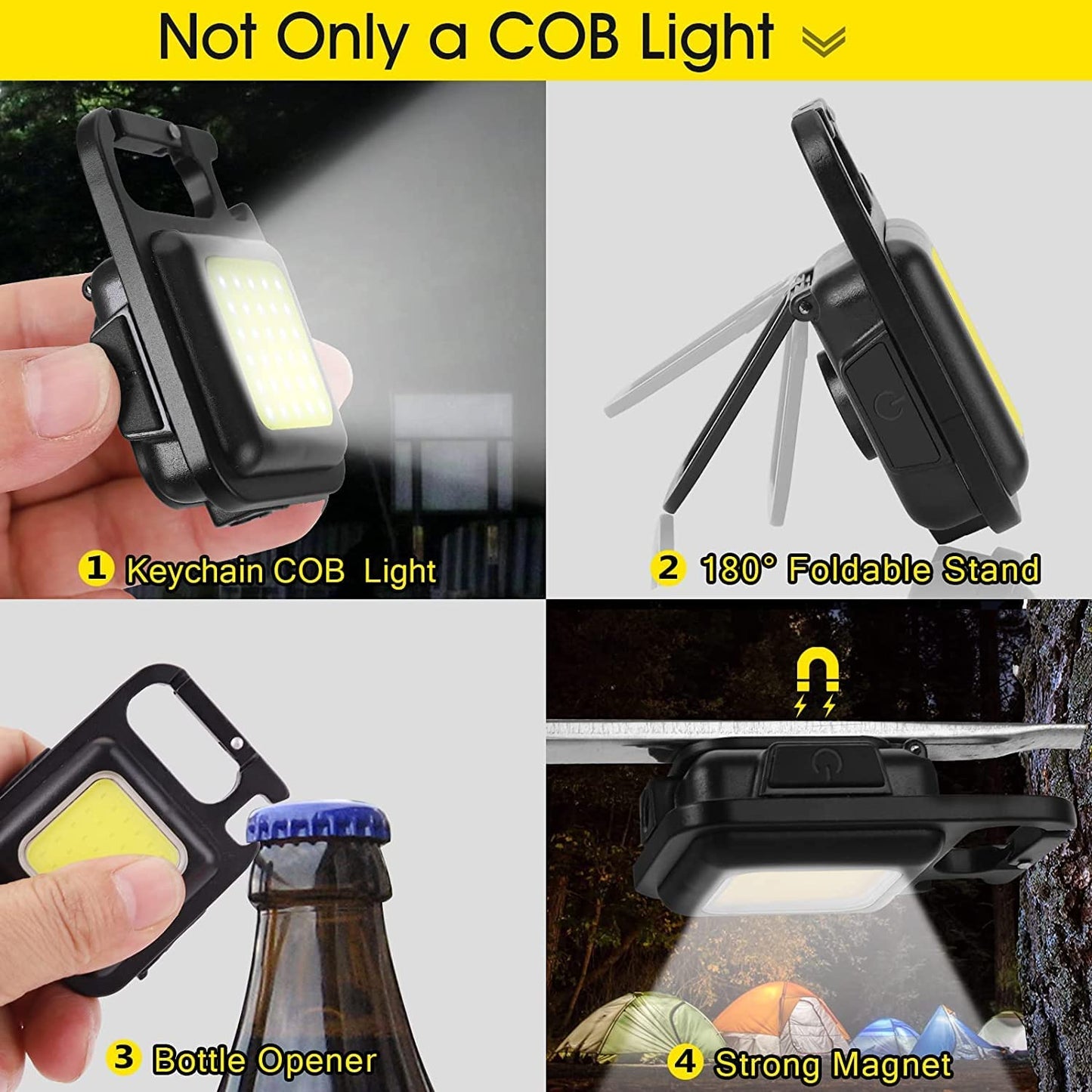 Led Keychain Light Flashlight