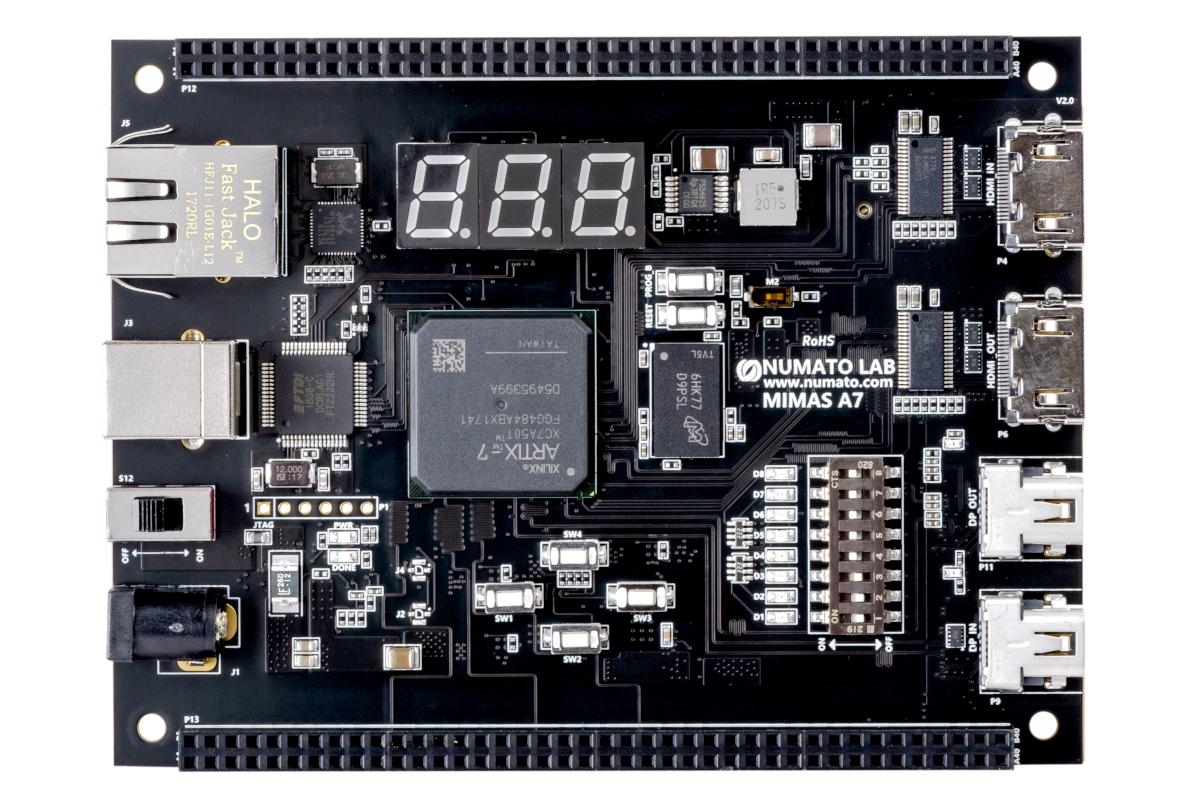 NumatoLab Mimas A7 FPGA Development Board