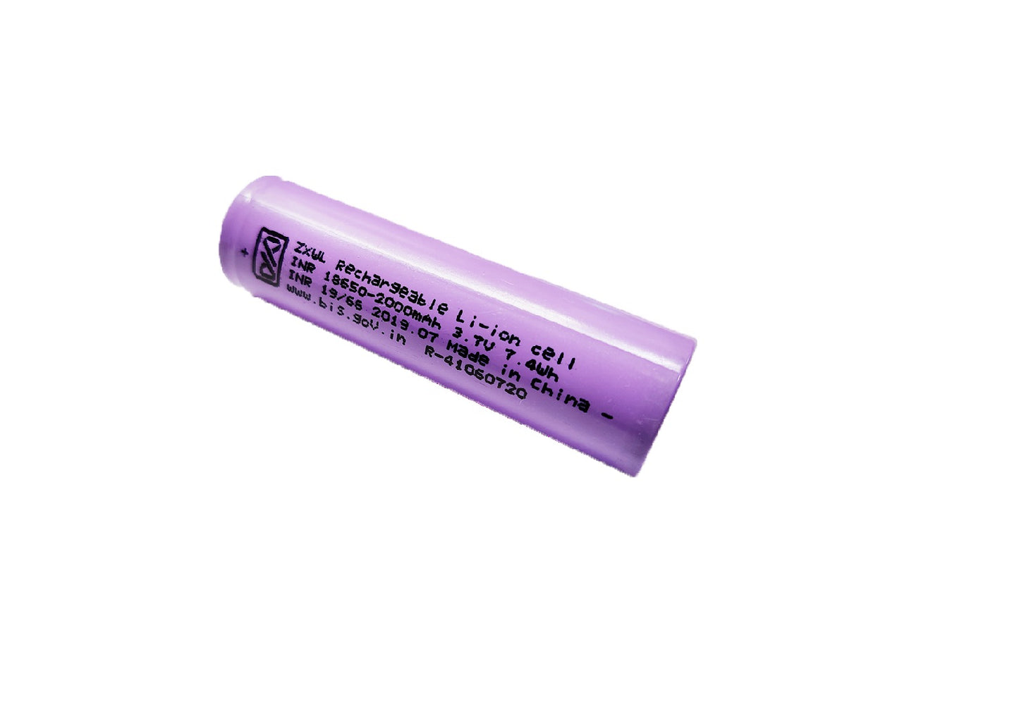 Lithium-Ion Battery 18650 2000mah