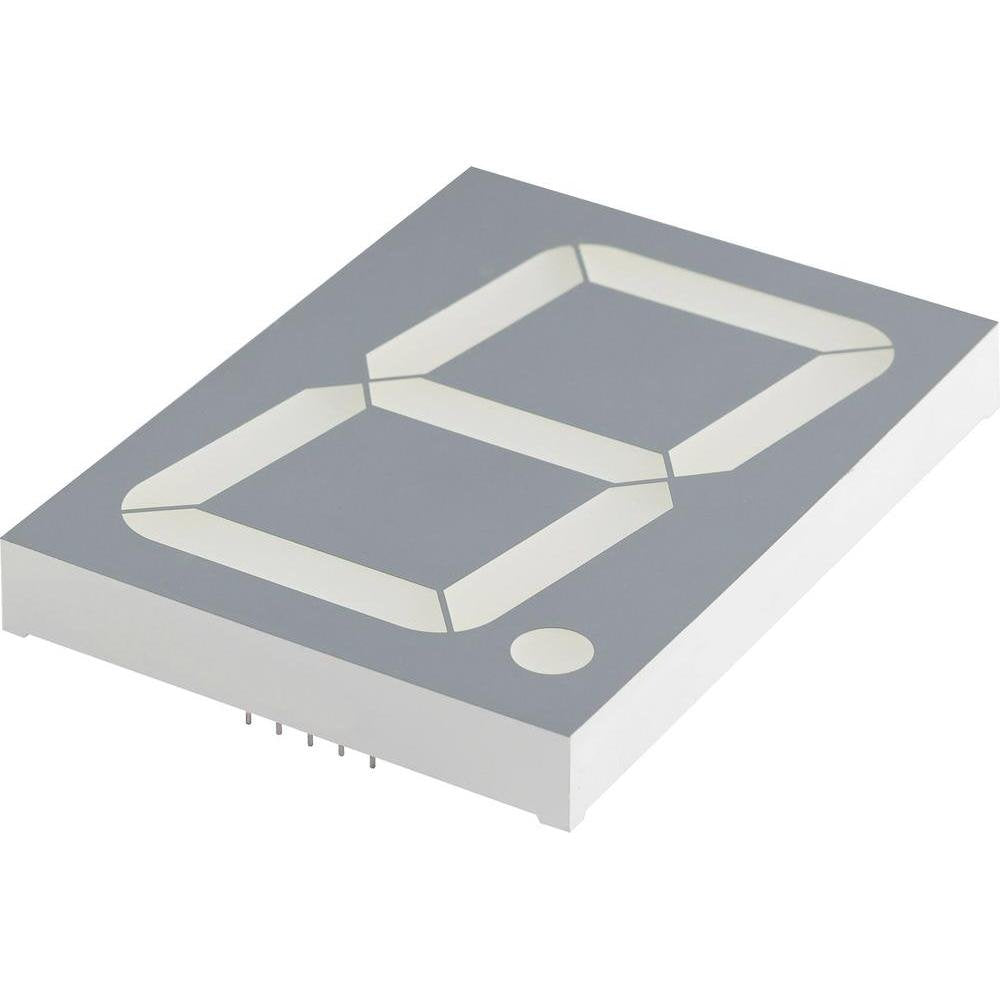 4 Inch 1 digit 7 segment display common cathode