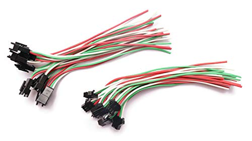 3 Pin Male Female Connector Pair For WS2812B/WS2811 Led Light