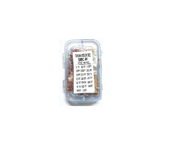 Capacitor Box (100 Capacitors, 20 value)