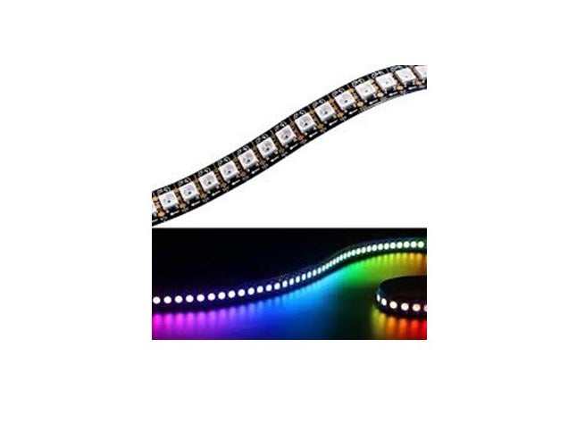 WS2812B Individual Addressable LED Strip 144 LEDs/Mtr (1M Roll)