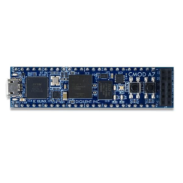 Digilent Cmod A7-35T: Breadboardable Artix-7 FPGA Module