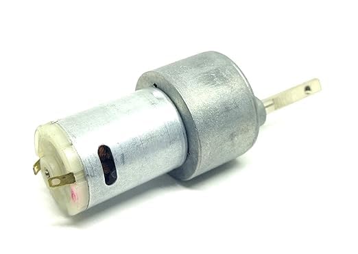 12v 15 Kg-cm 100 RPM DC Side Shaft High Torque Geared Motor Heavy Duty