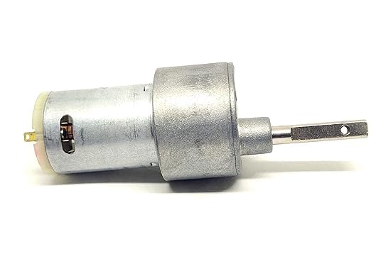 12v 15 Kg-cm 100 RPM DC Side Shaft High Torque Geared Motor Heavy Duty