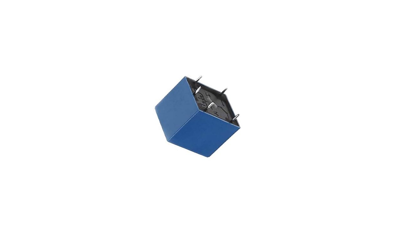 12 V DC POWER RELAY 7A / 250 V SUGAR CUBE PACK OF 1