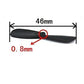 DC 3.7V 716 7x16mm Micro Coreless Motor with Propeller High-Speed Mini Drones (4 Motors + 4 Propellers)
