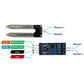 Soil Moisture Meter Testing Module, Soil Humidity Sensor, Water Sensor