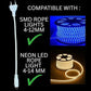 Rope Light Connector - 220V AC 2 PIN Connector/Adaptor/Cable for LED