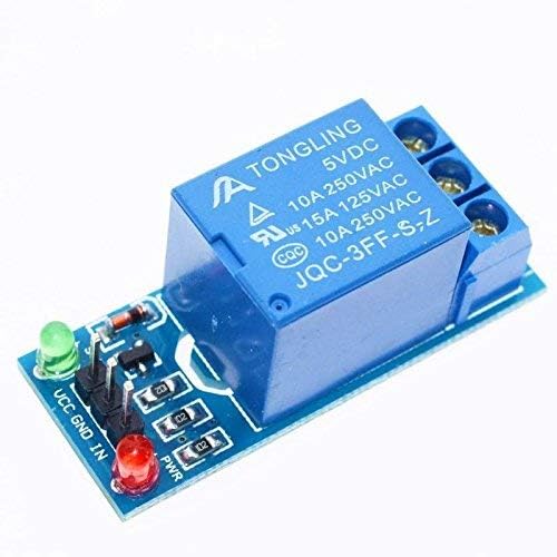 5v 1 Channel Low Level Trigger Relay Module for Arduno