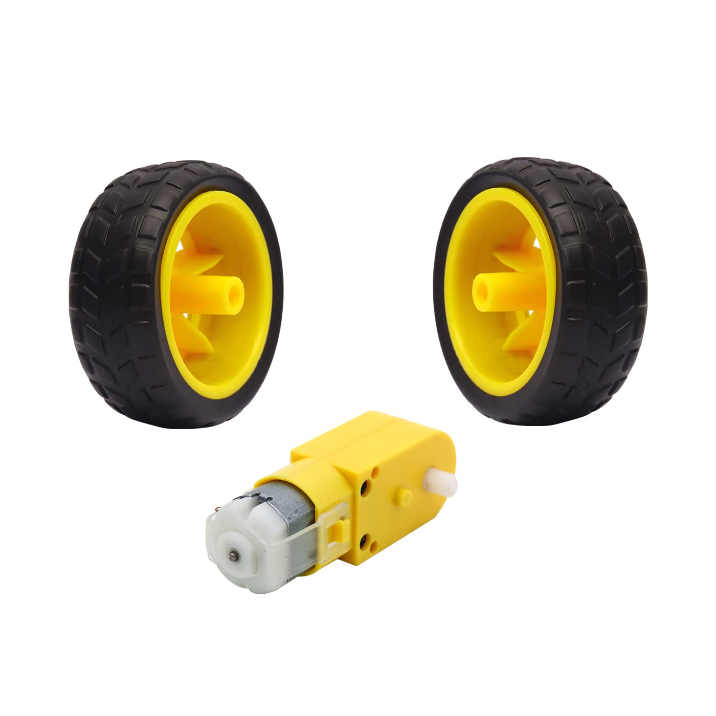 65 MM GEAR MOTOR TYRE/WHEEL, TYRE FOR TOY CAR, BO MOTOR, DC GEAR MOTOR TYRE, RUBBER TYRE