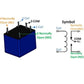 12 V DC POWER RELAY 7A / 250 V SUGAR CUBE PACK OF 1