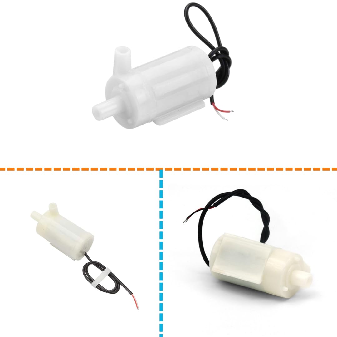 DC Motor Kit with 9V Batteries, Mini Water Pumps 4 Sets Each project kit