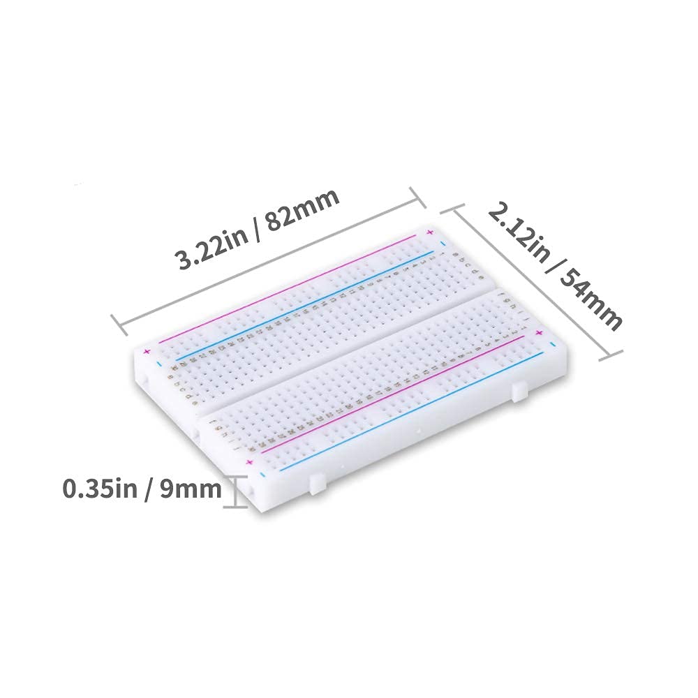 400 Points Mini Solderless  PCB Breadboard
