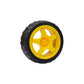 65 MM GEAR MOTOR TYRE/WHEEL, TYRE FOR TOY CAR, BO MOTOR, DC GEAR MOTOR TYRE, RUBBER TYRE