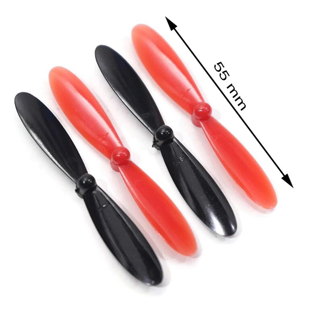 4 Pieces Dc 3.7V 816 8X16Mm Micro Coreless Motor With Propeller High-Speed Mini Drones 50000+ RPM(4 Motors / 4 Propellers).
