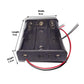 3 cell battery holder case with wire