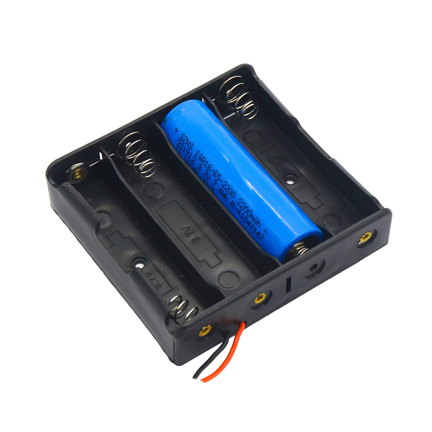 4 Slot Cell Holder with Wire