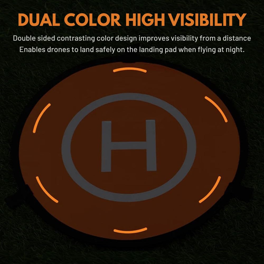 75cm Diameter Fast-fold Landing Pad/ Helipad for RC Drone
