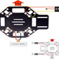 F450 / Q450 Quadcopter Frame(PCB Version with Integrated PCB) + Plastic Landing Gear Combo Kit – Made in INDIA