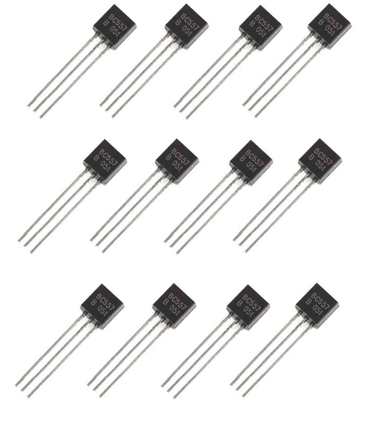 BC557 PNP Bipolar General Purpose Transistor BC 557 PNP Transistor Pack of 10