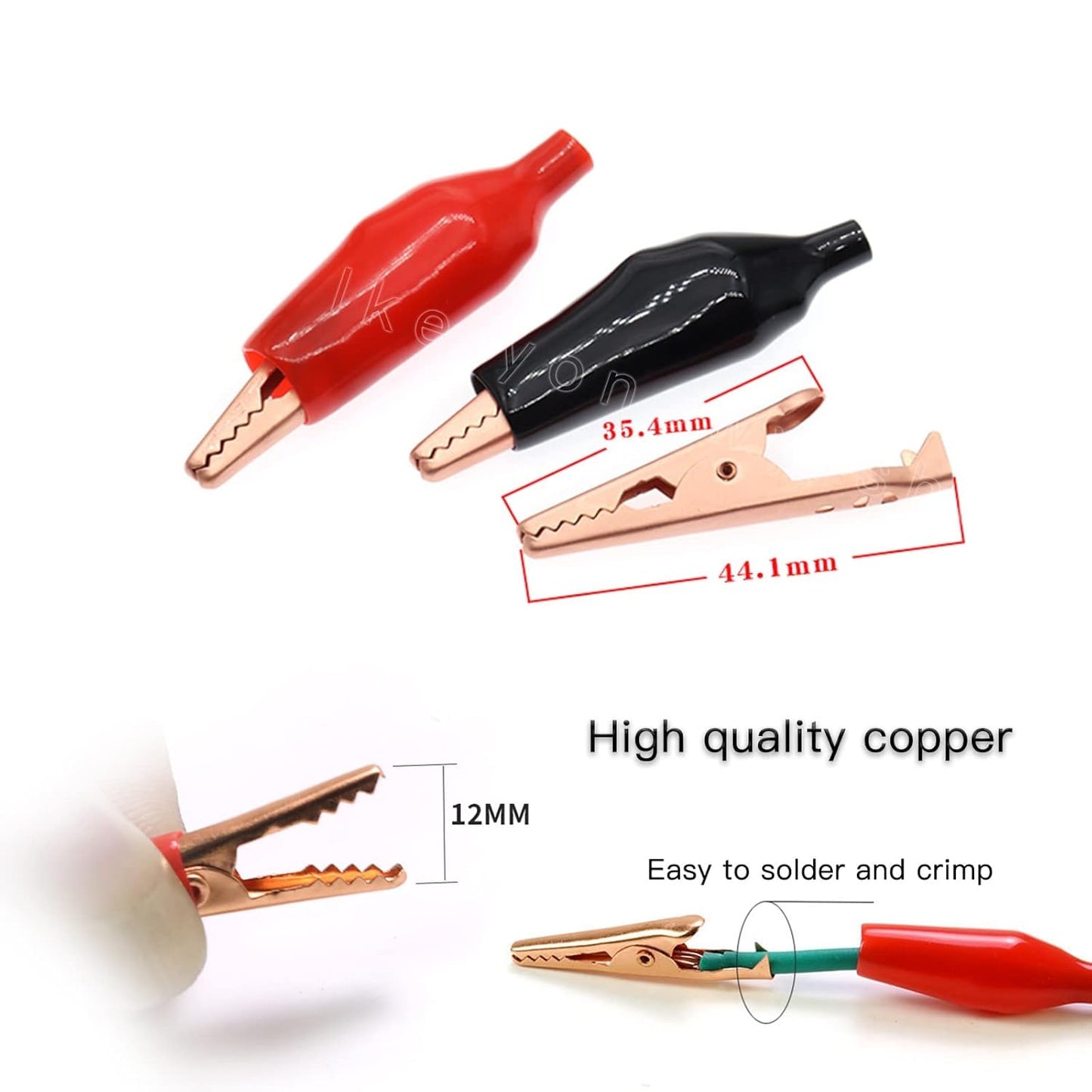 Crocodile Alligator Clip 1 Pair