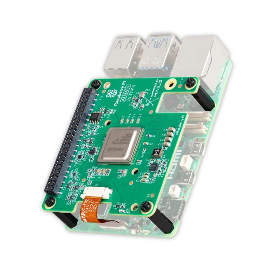Raspberry Pi AI HAT+ 26 TOPS