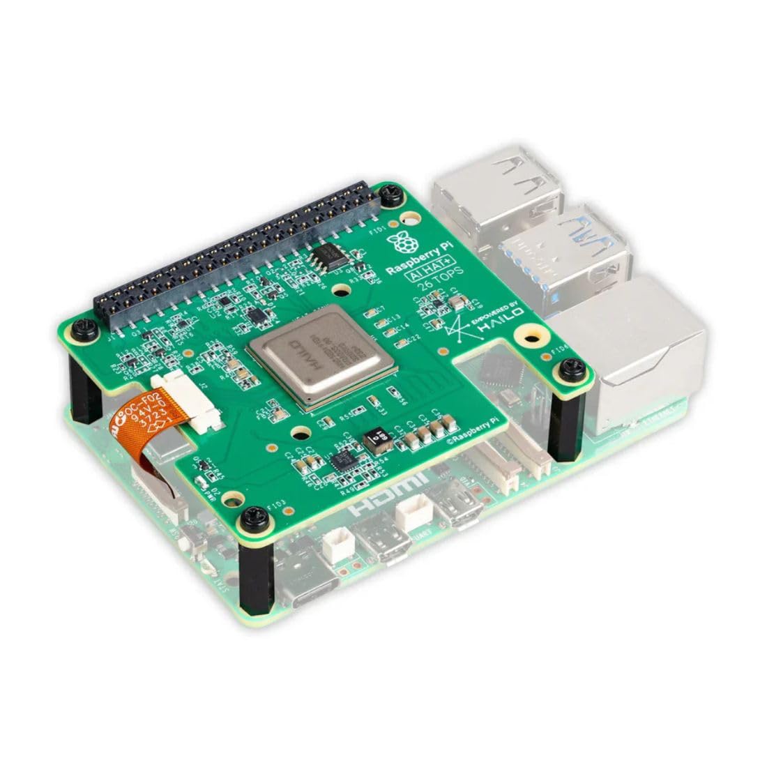 Raspberry Pi AI HAT+ 26 TOPS
