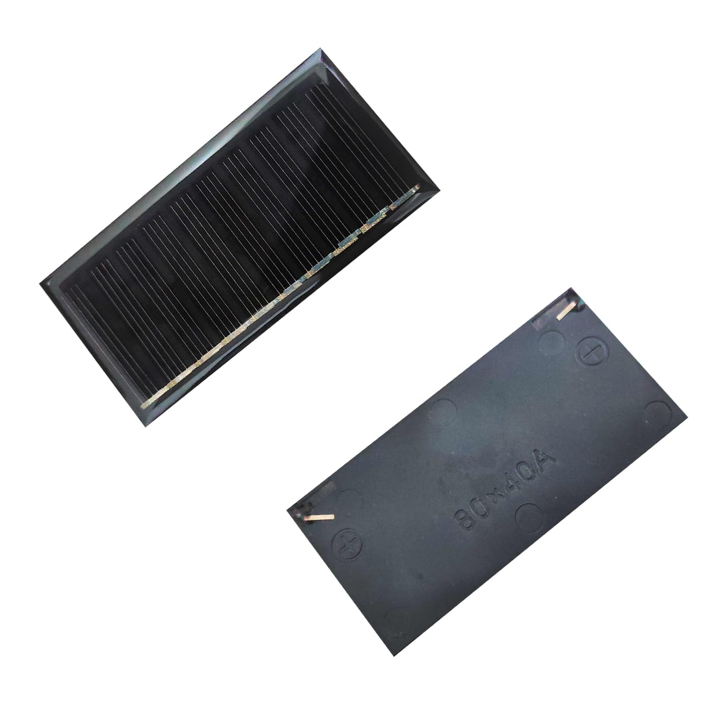 80x40 6V 60Mah Mini Solar Panel for DIY Projects