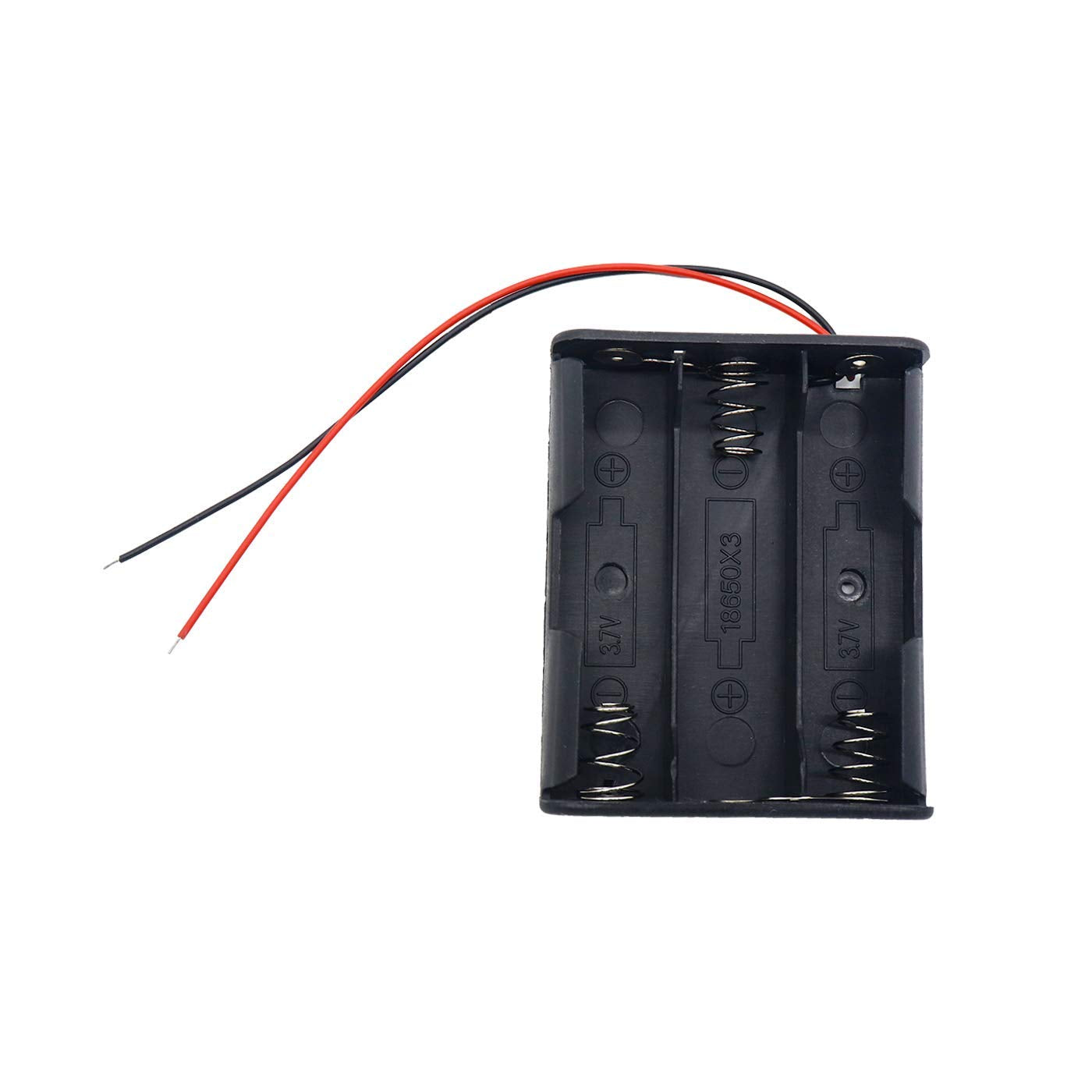 3 cell battery holder case with wire