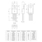 IRF540N MOSFET Transistors 33A 100V Pack of 5