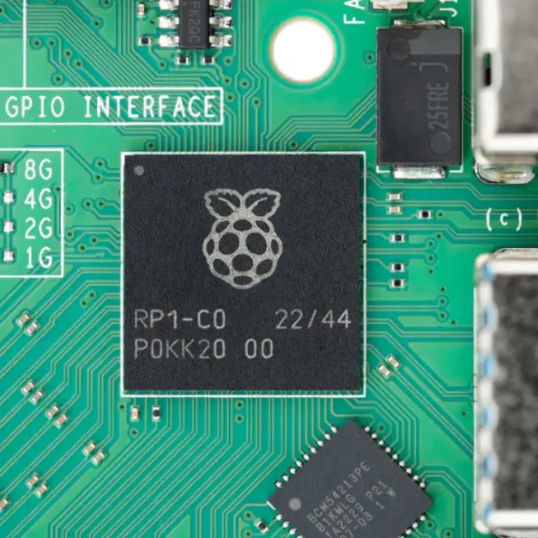 Rasberry Pi 5 Single Board Computer with 8GB RAM