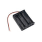 3 cell battery holder case with wire