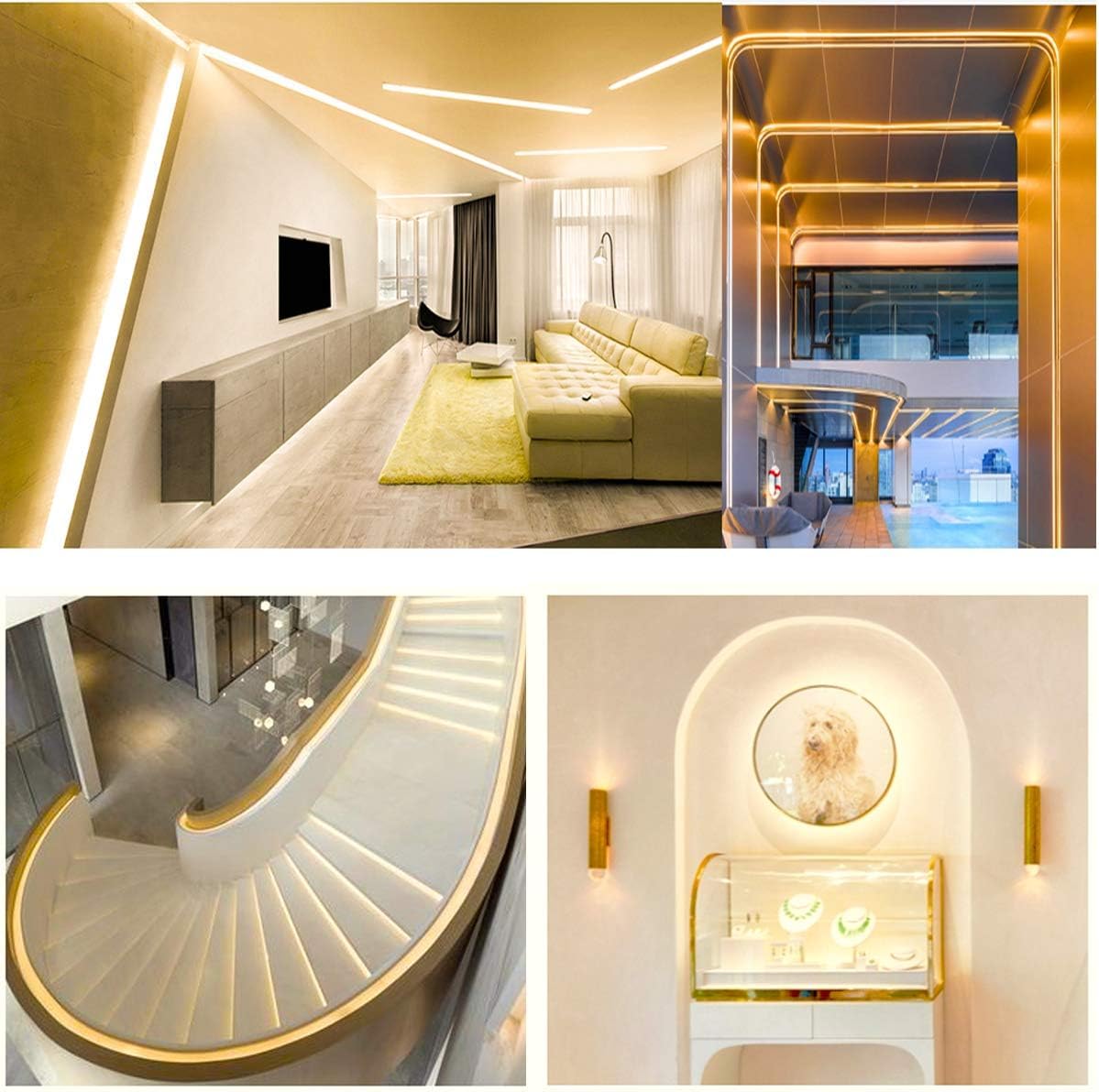 Strip Light For Home Decoration | Strips Light For Ceiling | 120 Leds/Mtr | Tape Light | 5 Meter