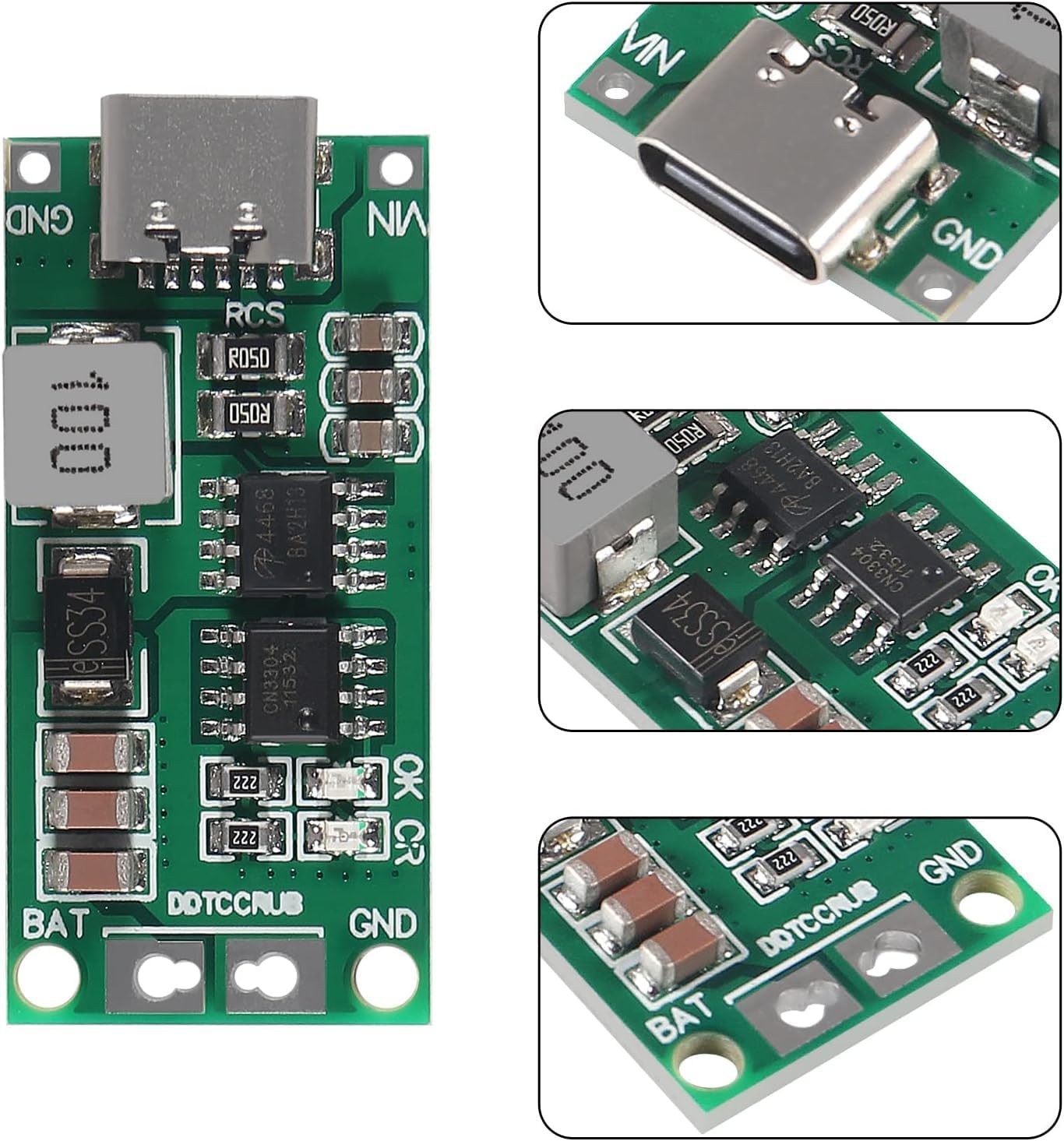 2S 4A Polymer Lithium Ion Charger Type-C
