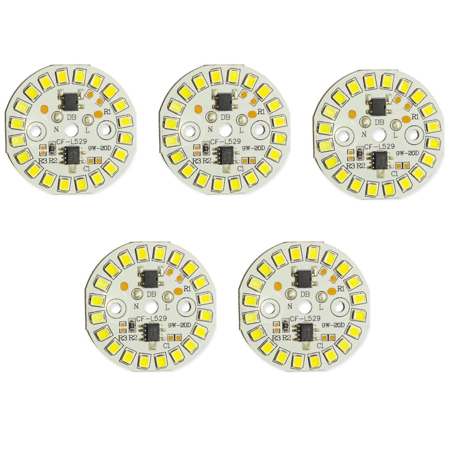 9w DOB Led Light High Brightness Direct On Board PACK OF 1