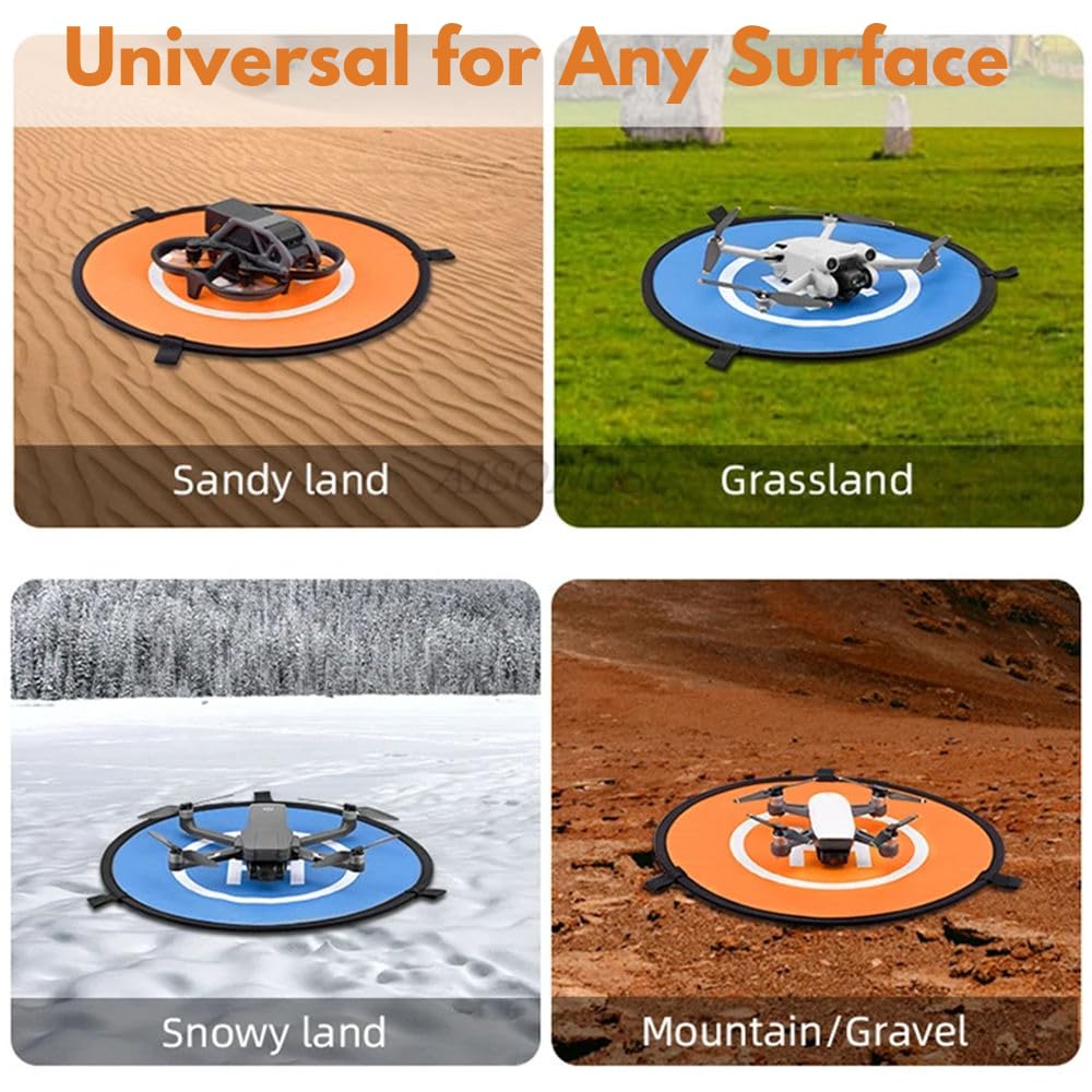 75cm Diameter Fast-fold Landing Pad/ Helipad for RC Drone