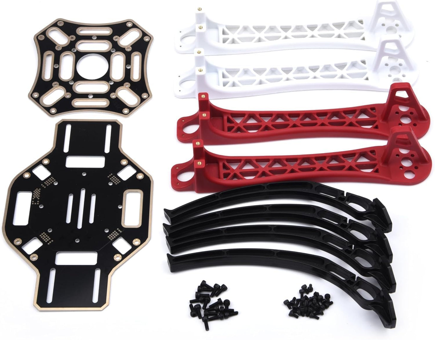 F450 / Q450 Quadcopter Frame(PCB Version with Integrated PCB) + Plastic Landing Gear Combo Kit – Made in INDIA