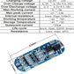 10A BMS Protection Board Overcharge, Overdischarge, Overcurrent & Short Circuit Protection"