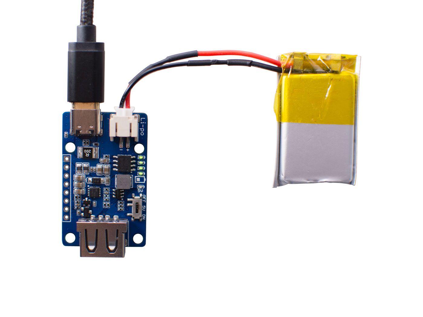 Seeed Studio Lipo Rider Plus (Charger/Booster) - 5V/2.4A USB Type C